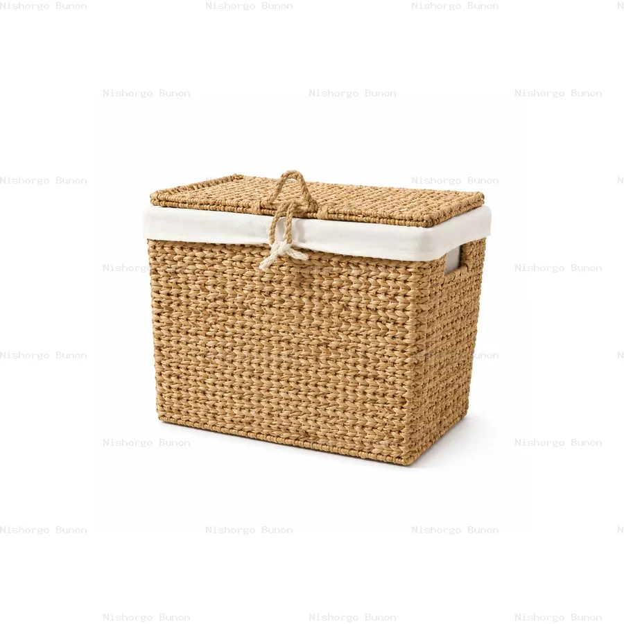 Water Hyacinth Hamper